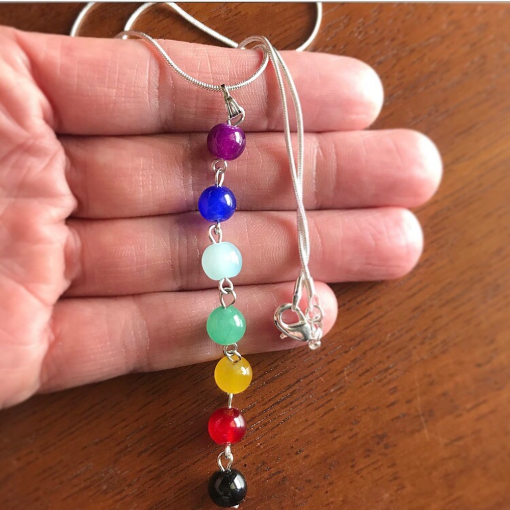 Yoga Reiki Healing & Balancing Bead Necklace - Picture 3 of 3